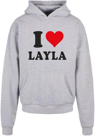 Толстовка с капюшоном»Herren I Love Layla Ultra Heavy Hoody«