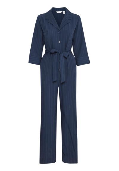 Navy Pinstripe Mix