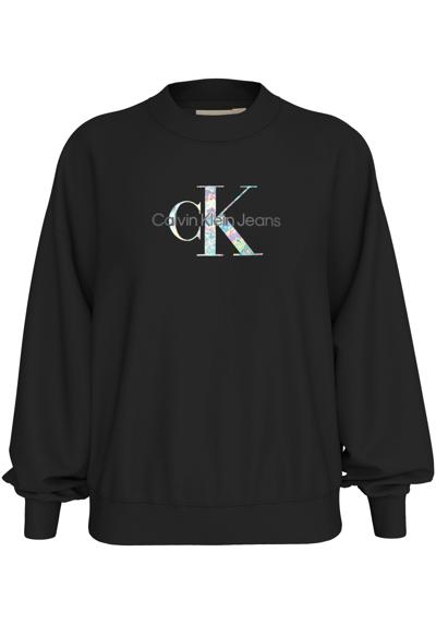 Толстовка с логотипом »GLOSSY MONOLOGO REGULAR CREWNECK«