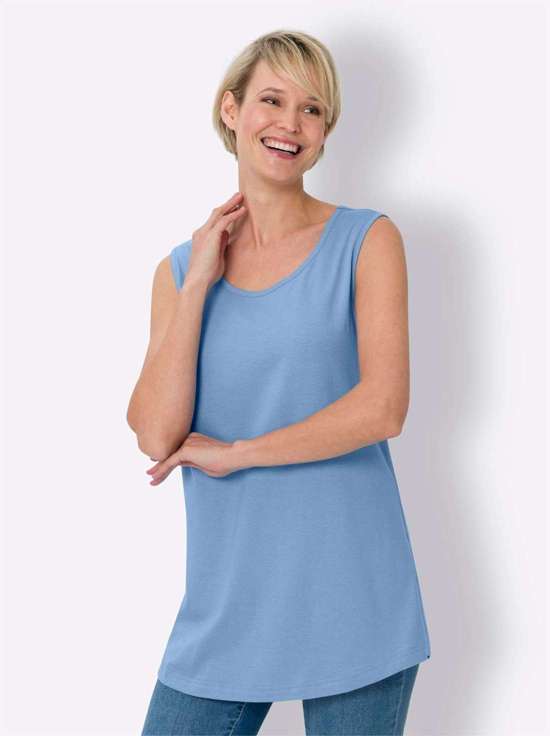 himmelblau + apricot