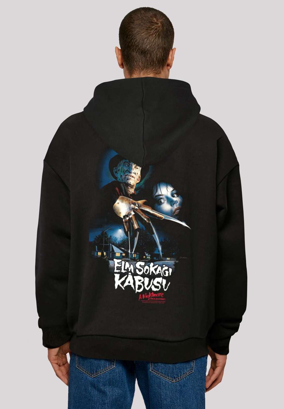Толстовка с капюшоном Nightmare On Elm Street Movie Poster Türkisch