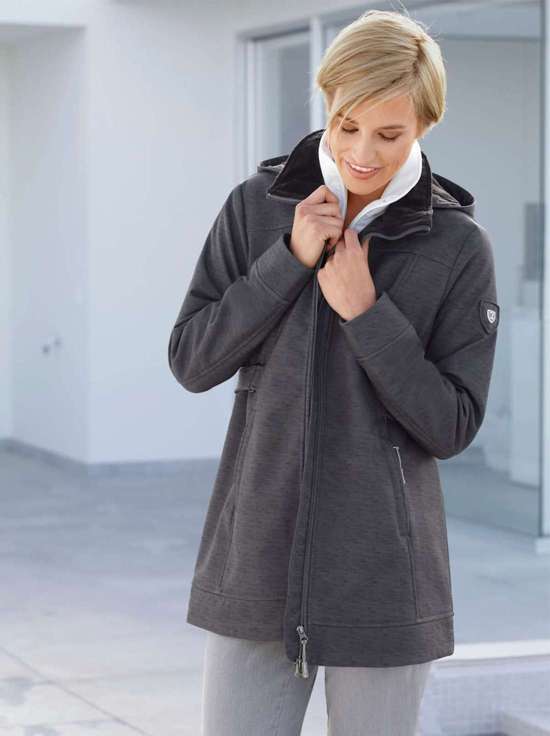 темно-серый мелированный