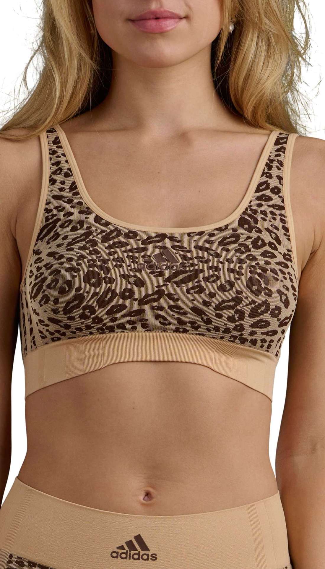 Бюстье со съемными подушечками и анималистичным дизайном. `Real Cool Cotton`
