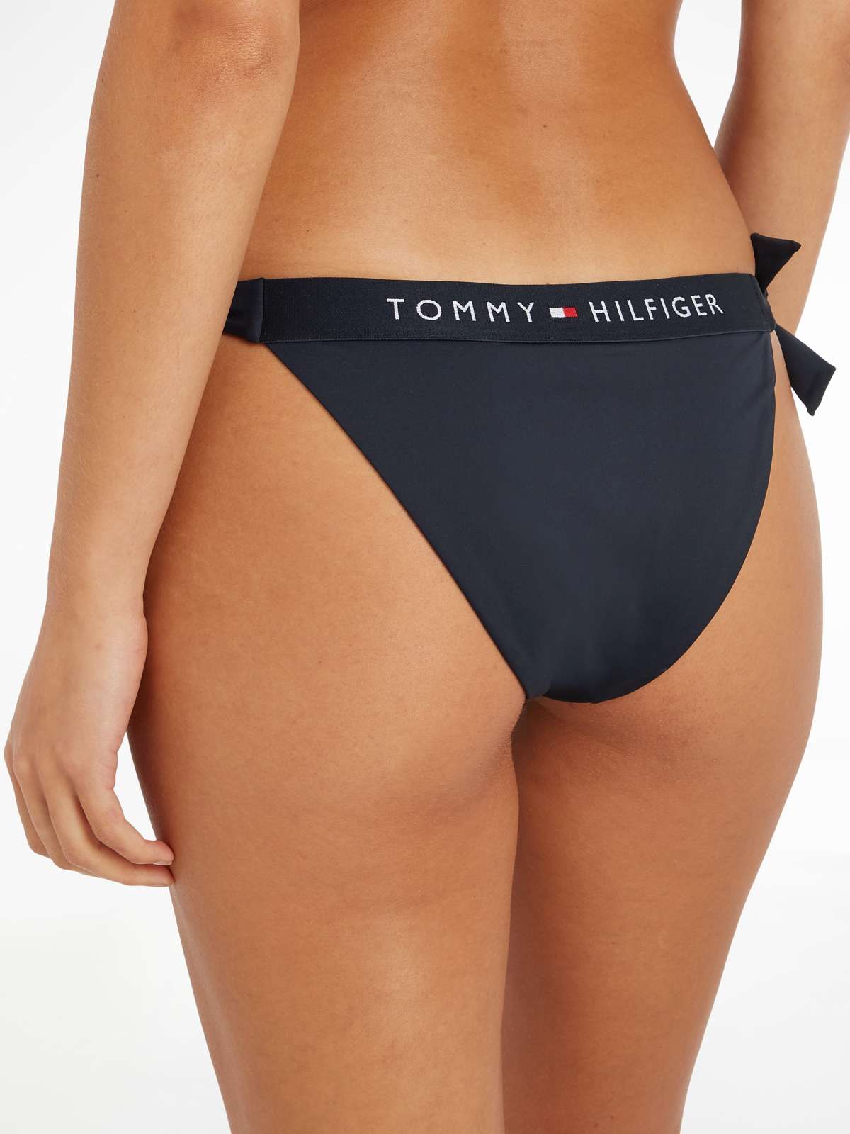 Плавки бикини с надписью-логотипом Tommy Hilfiger »TH SIDE TIE CHEEKY BIKINI«