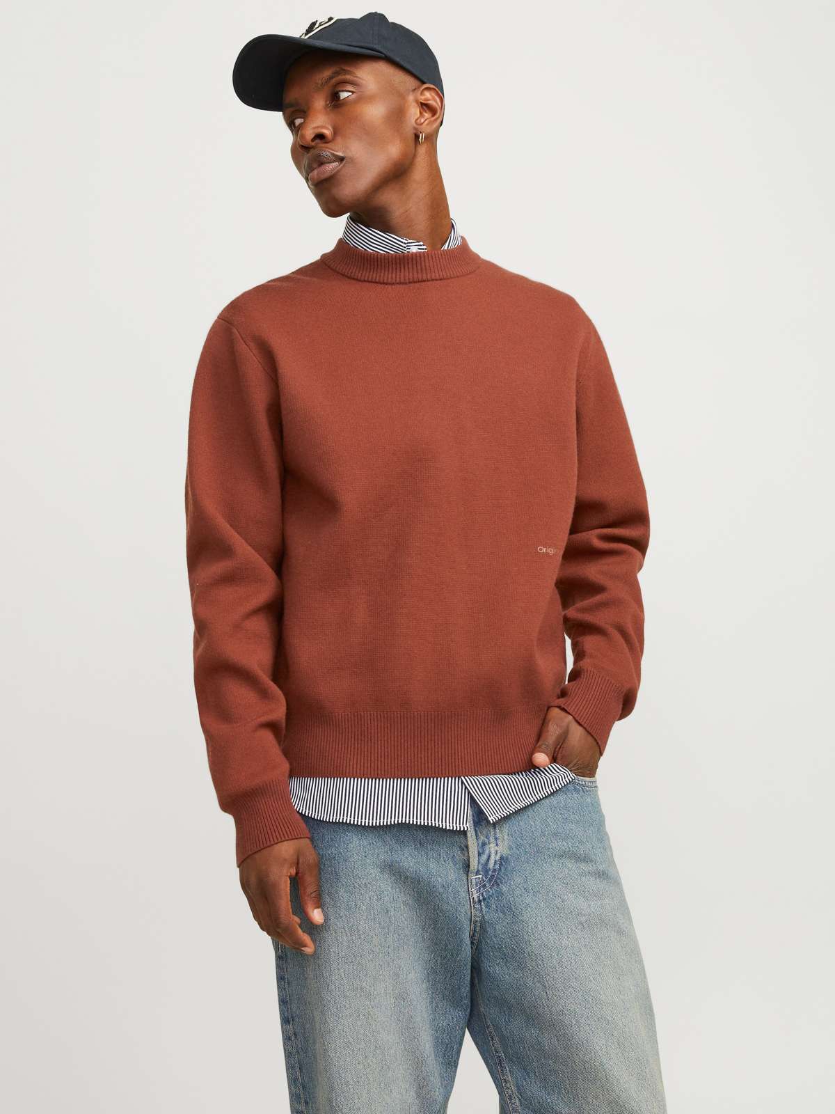 Свитер с круглым вырезом»JORVESTERBRO KNIT CREW NECK SN«