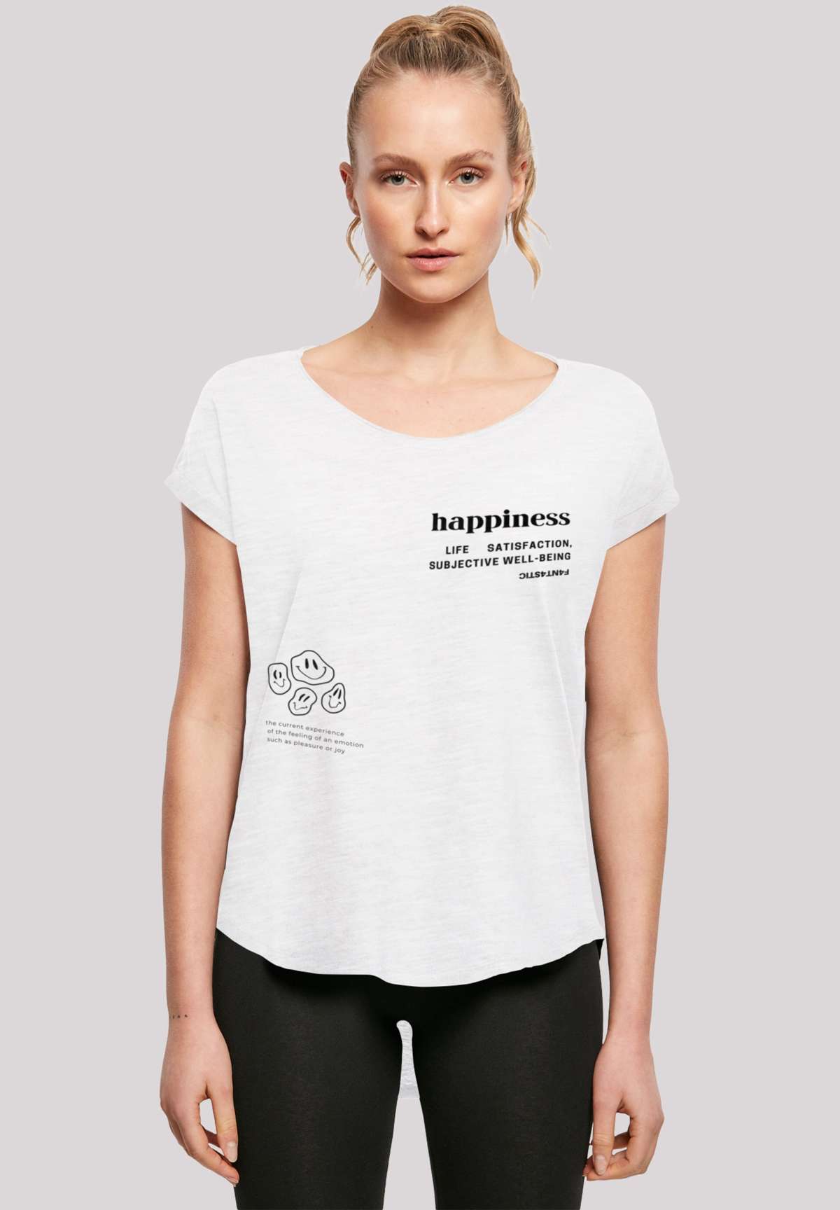 футболка happiness LONG TEE