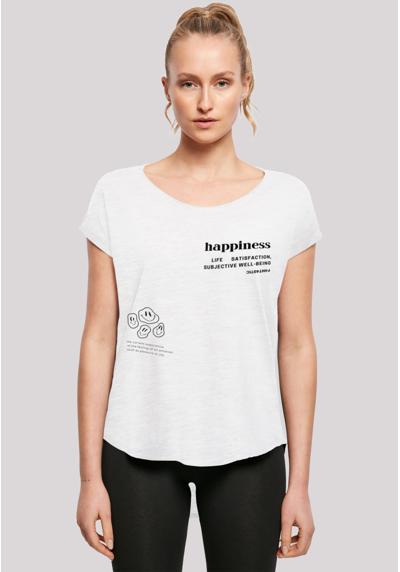 футболка happiness LONG TEE