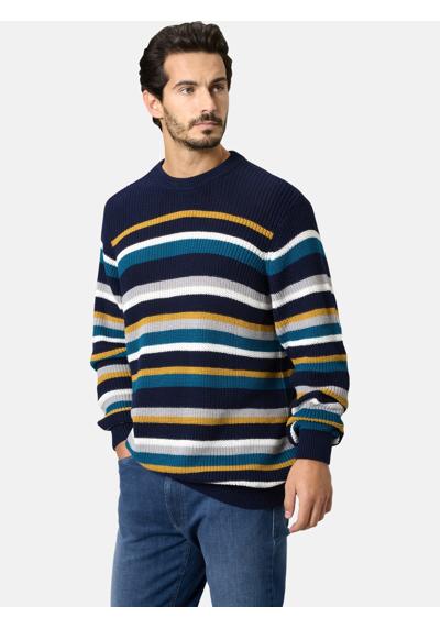 Жилет-свитер стильной ребристой вязки. Pullover VESTAZZURRO