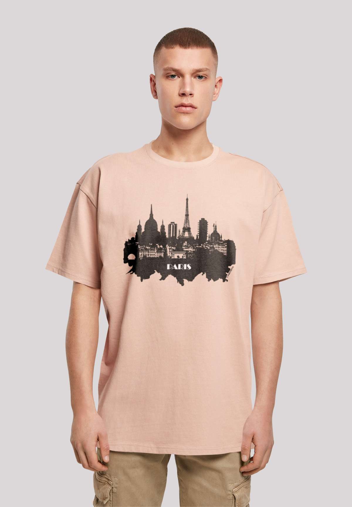 футболка»PARIS SKYLINE OVERSIZE TEE«