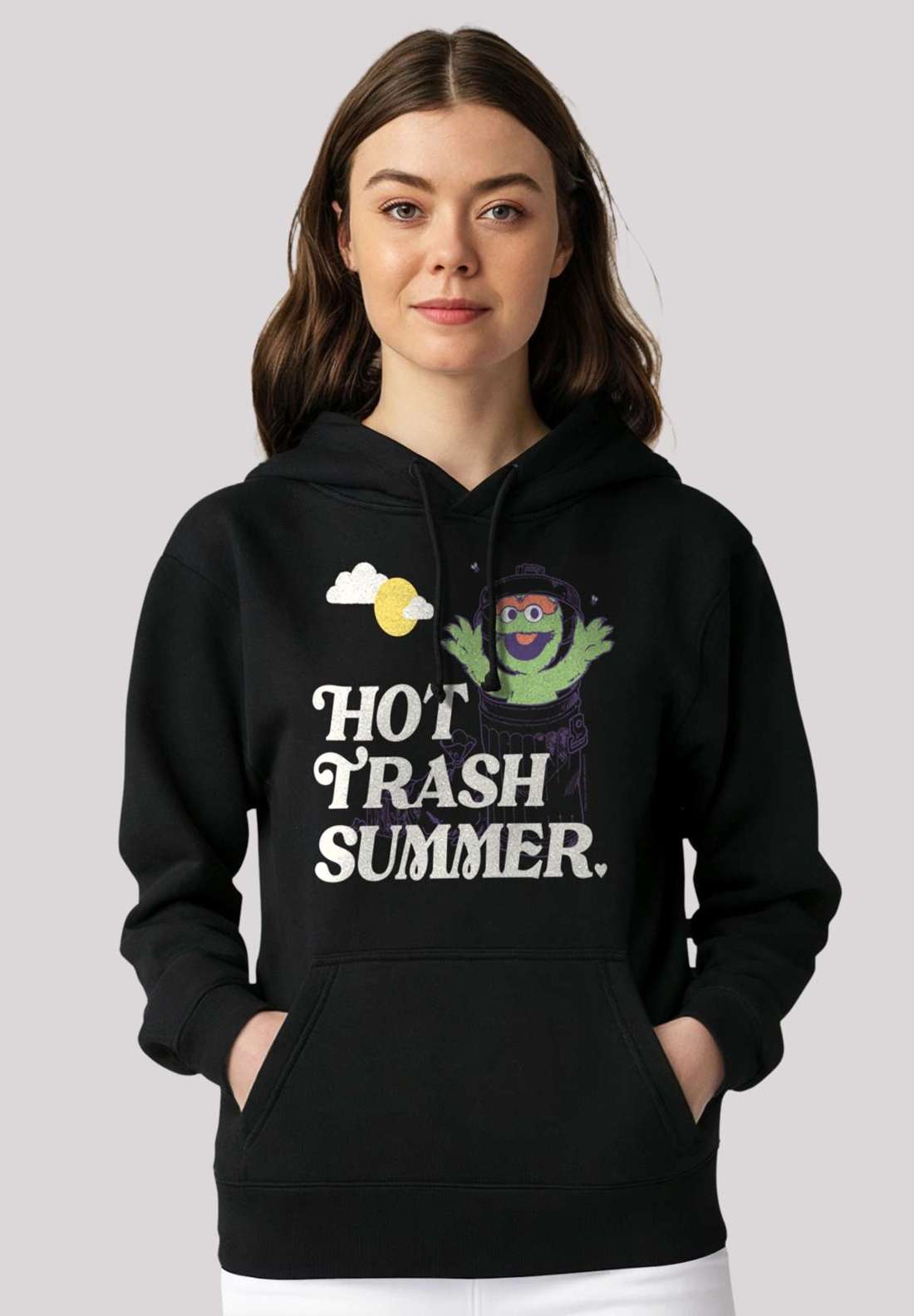 Толстовка с капюшоном Sesamstraße Hot Trash Club