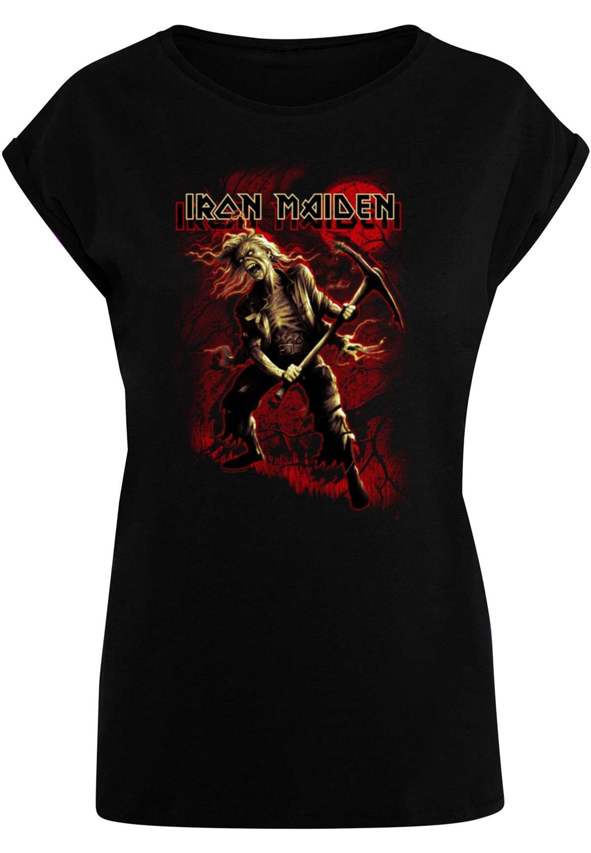 футболка Damen Ladies Iron Maiden - Breeg Extended Shoulder Tee