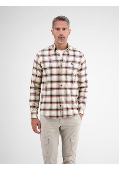 Рубашка с длинным рукавом LERROS Langarmhemd, BIG FLANNELCHECK