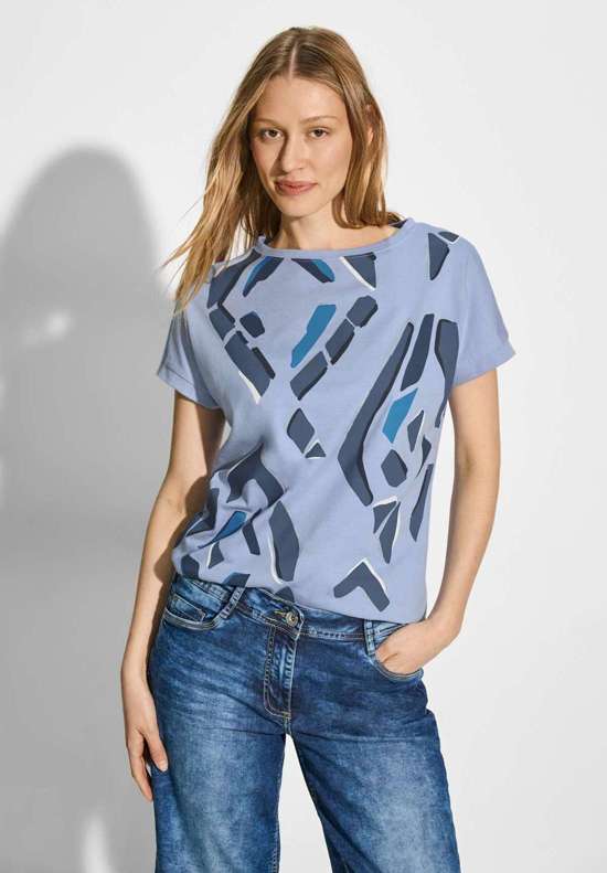 голубой меланж