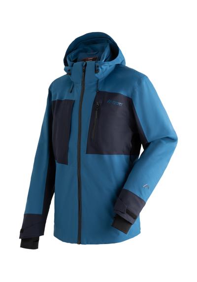 Лыжная куртка, мужская дышащая лыжная куртка, водонепроницаемая и ветрозащитная...