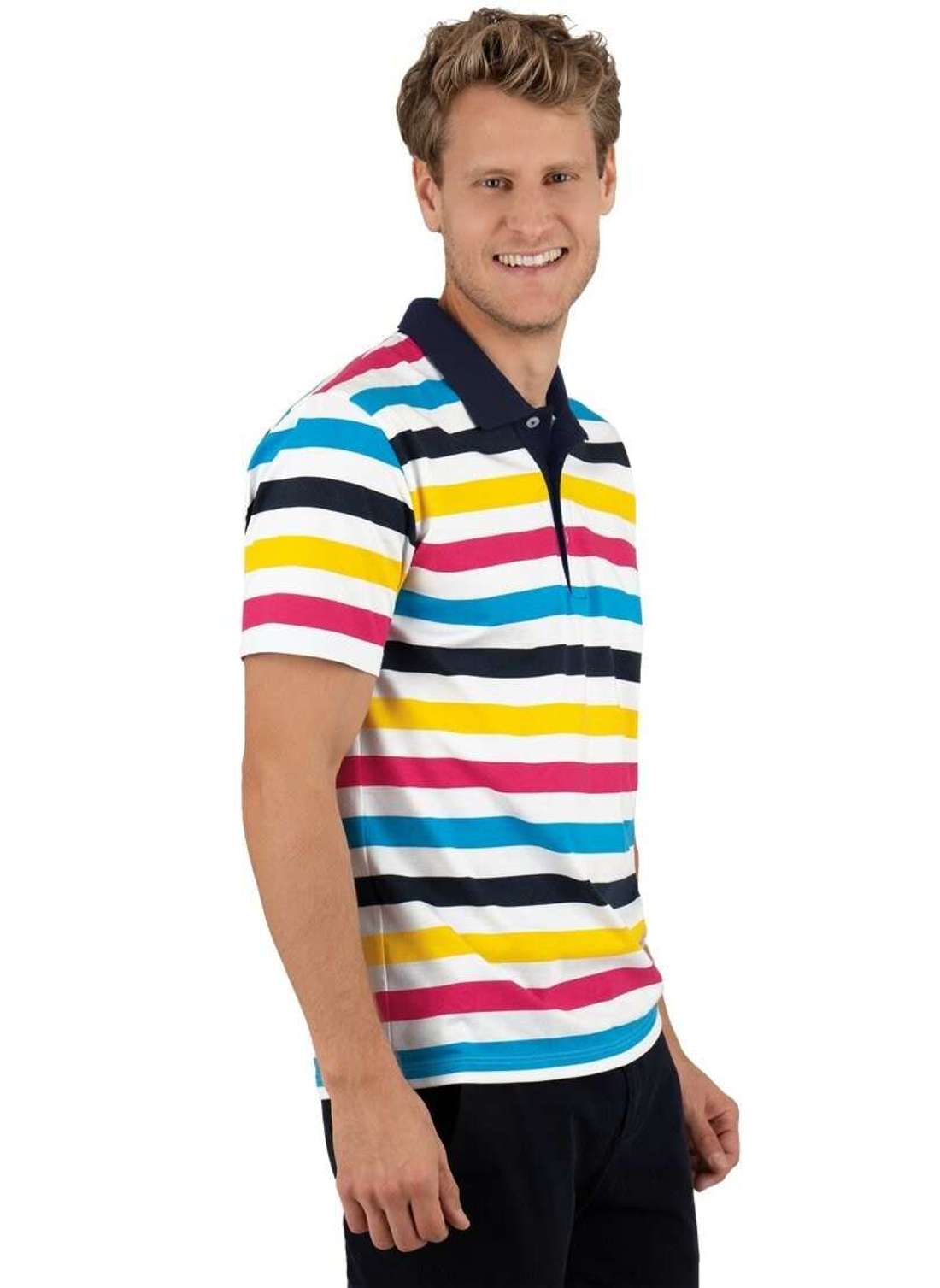 рубашка поло TRIGEMA Poloshirt aus DELUXE-Single-Jersey