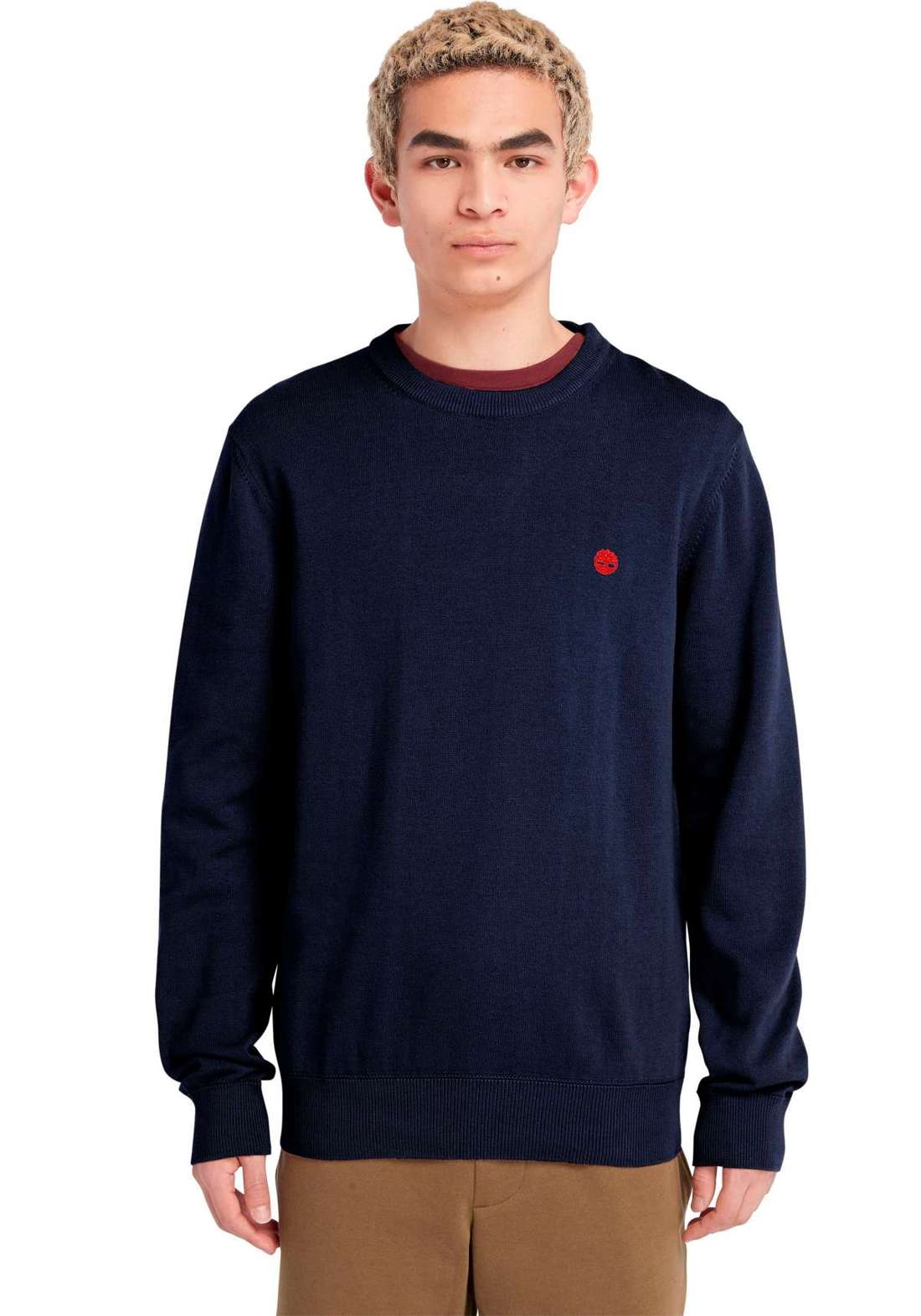 Свитер с круглым вырезом WILLIAMS RIVER Cotton YD Sweater