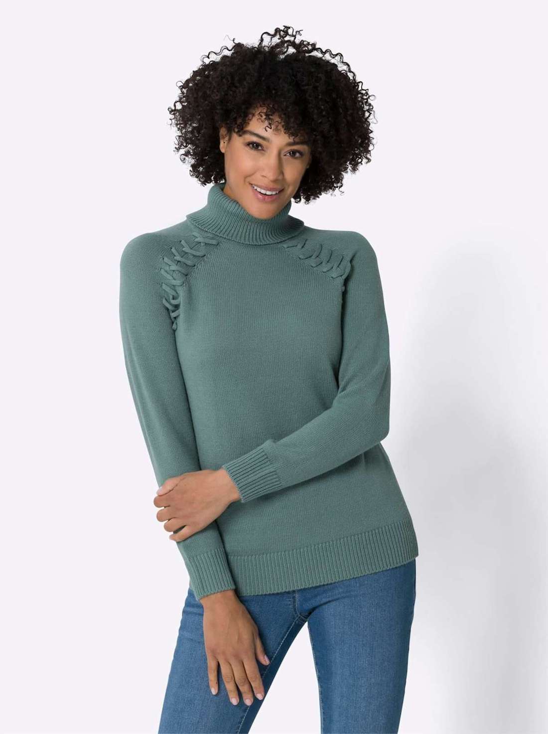 Свитер с высоким воротником Rollkragen-Pullover
