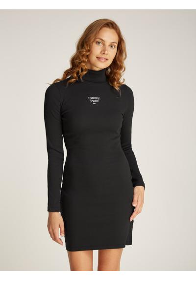 Платье из джерси с ребристой структурой. TJW ESSENTIAL TURTLENECK BODYCON