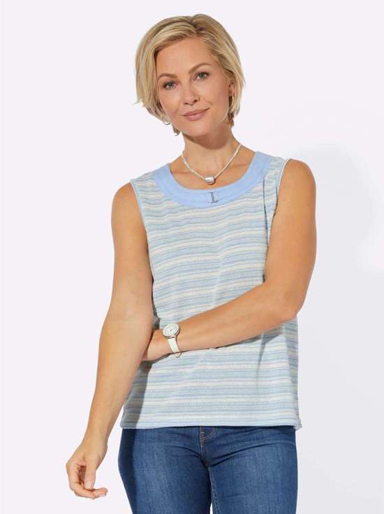 ледяной синий-белый-полосатый