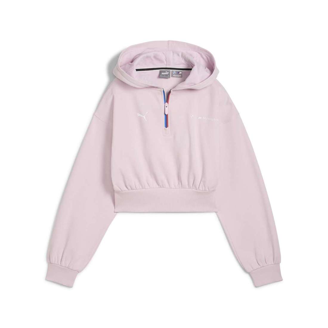Толстовка с капюшоном BMW M Motorsport ESS+ Hoodie mit Reißverschluss bis zum Hals