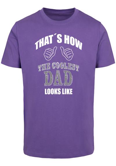 футболка Herren Coolest Dad T-Shirt Round Neck