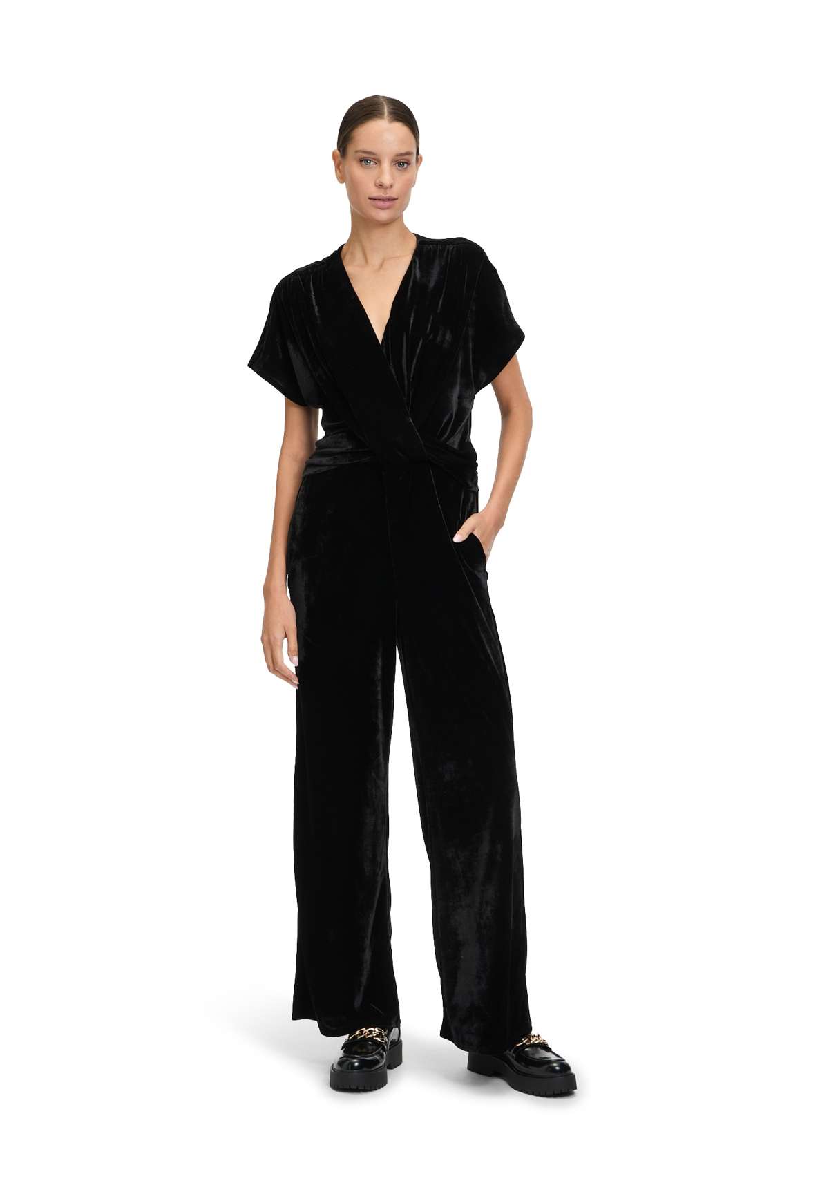 Комбинезон Jumpsuit mit Raffung