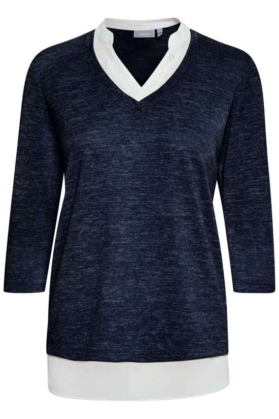 синий меланж