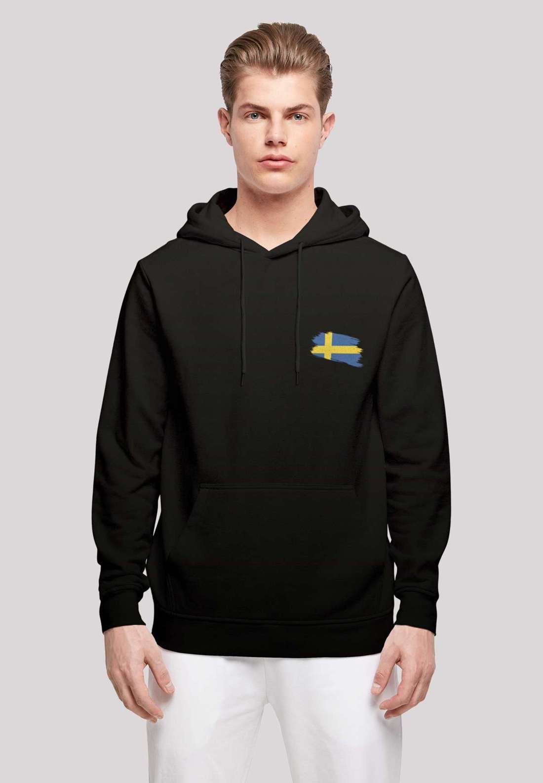 Толстовка с капюшоном Sweden Schweden Flagge