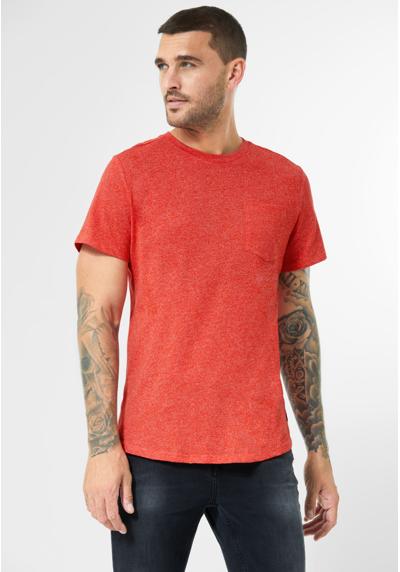 flame red melange