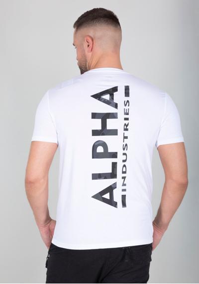 рубашка с круглым вырезом Back Tee Camo Print