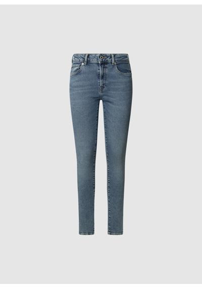 Джинсы скинни в различных стирках. SKINNY JEANS MW