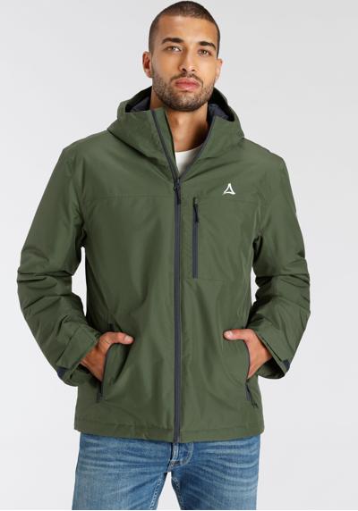 Функциональная куртка с капюшоном, дышащая, водоотталкивающая и ветрозащитная.