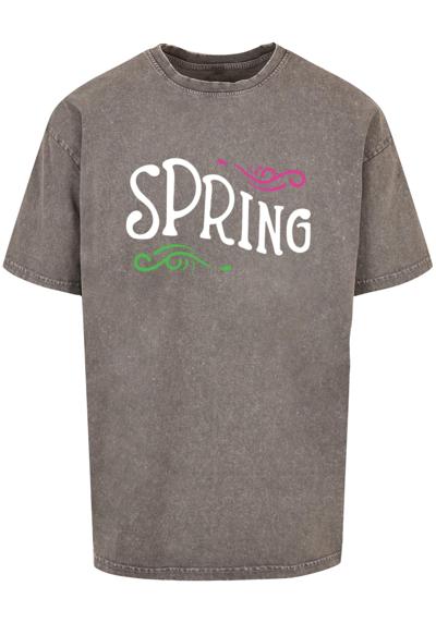 футболка Herren Spring text - Acid Washed Heavy Oversized Tee
