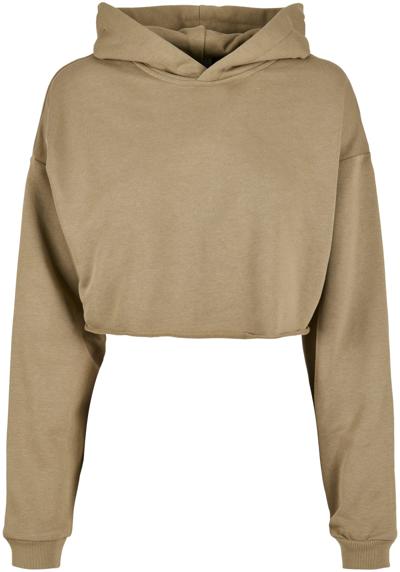 Свитер с круглым вырезом »Urban Classics Damen Ladies Oversized Cropped Hoody«