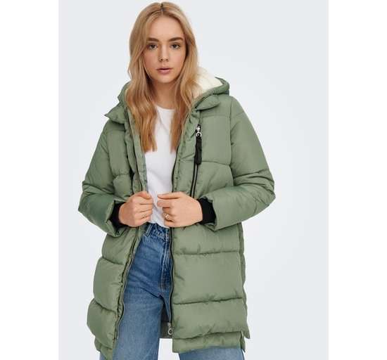 Стеганое пальто с капюшоном ONLNORA LONG PUFFER COAT