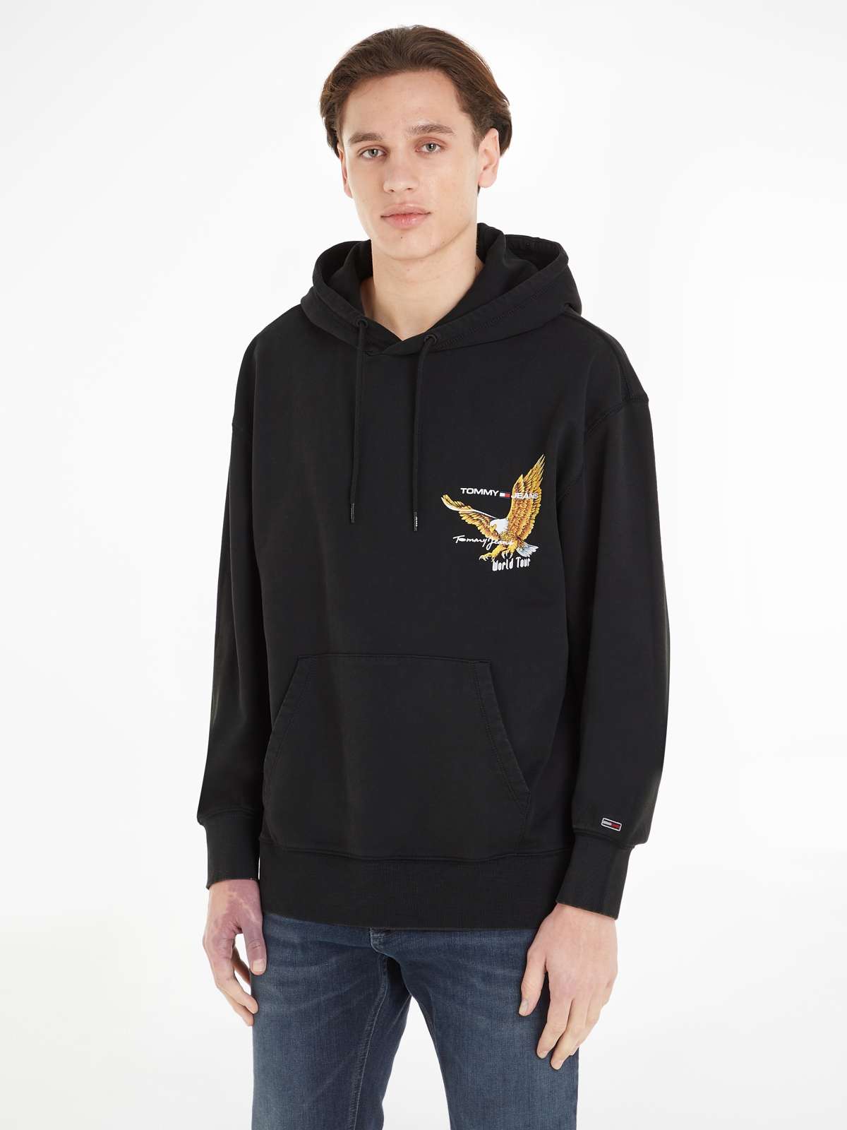 Толстовка с капюшоном»TJM RLX VINTAGE EAGLE HOODIE«