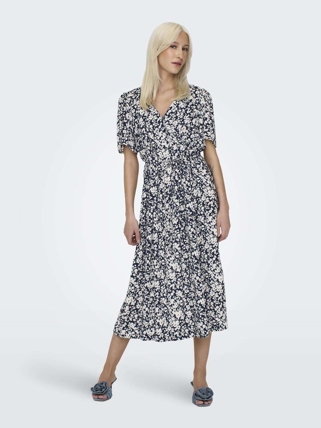 Летнее платье ONLHALIA S/S MIDI DRESS WVN NOOS