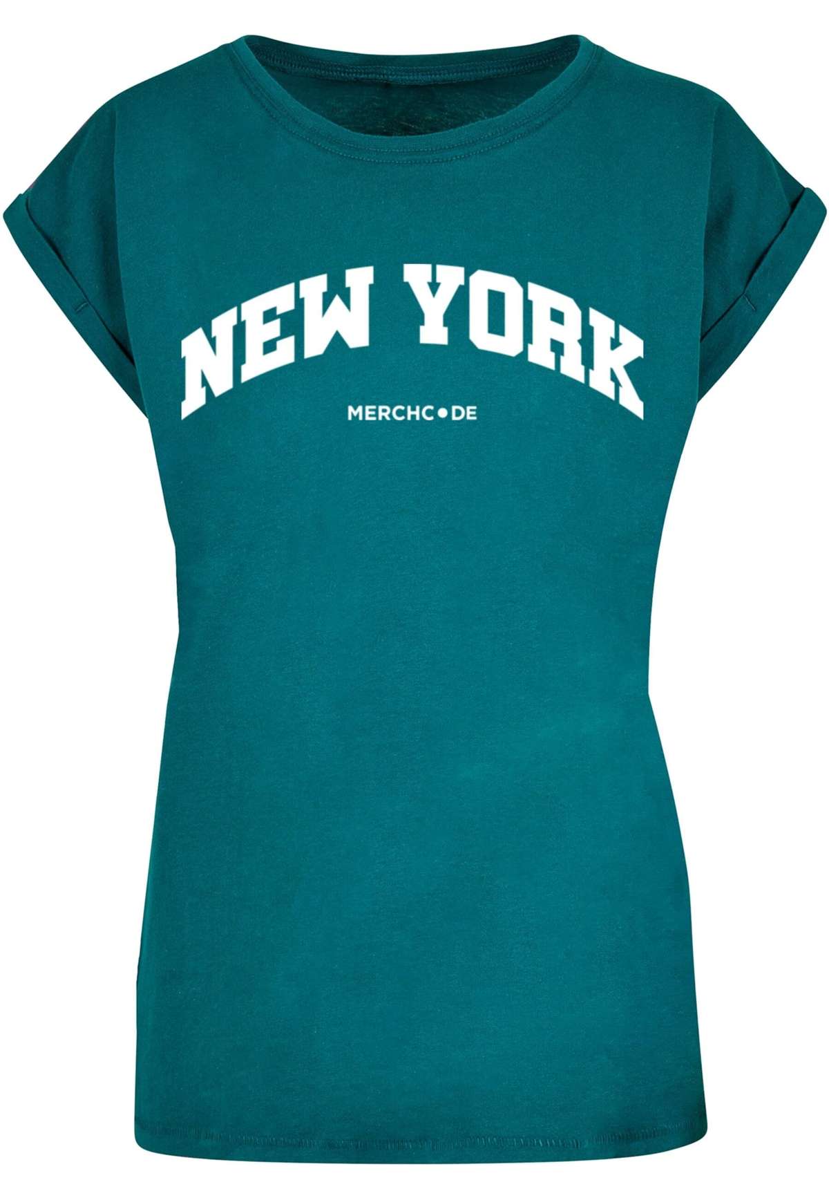 футболка Damen Ladies New York Wording - T-Shirt