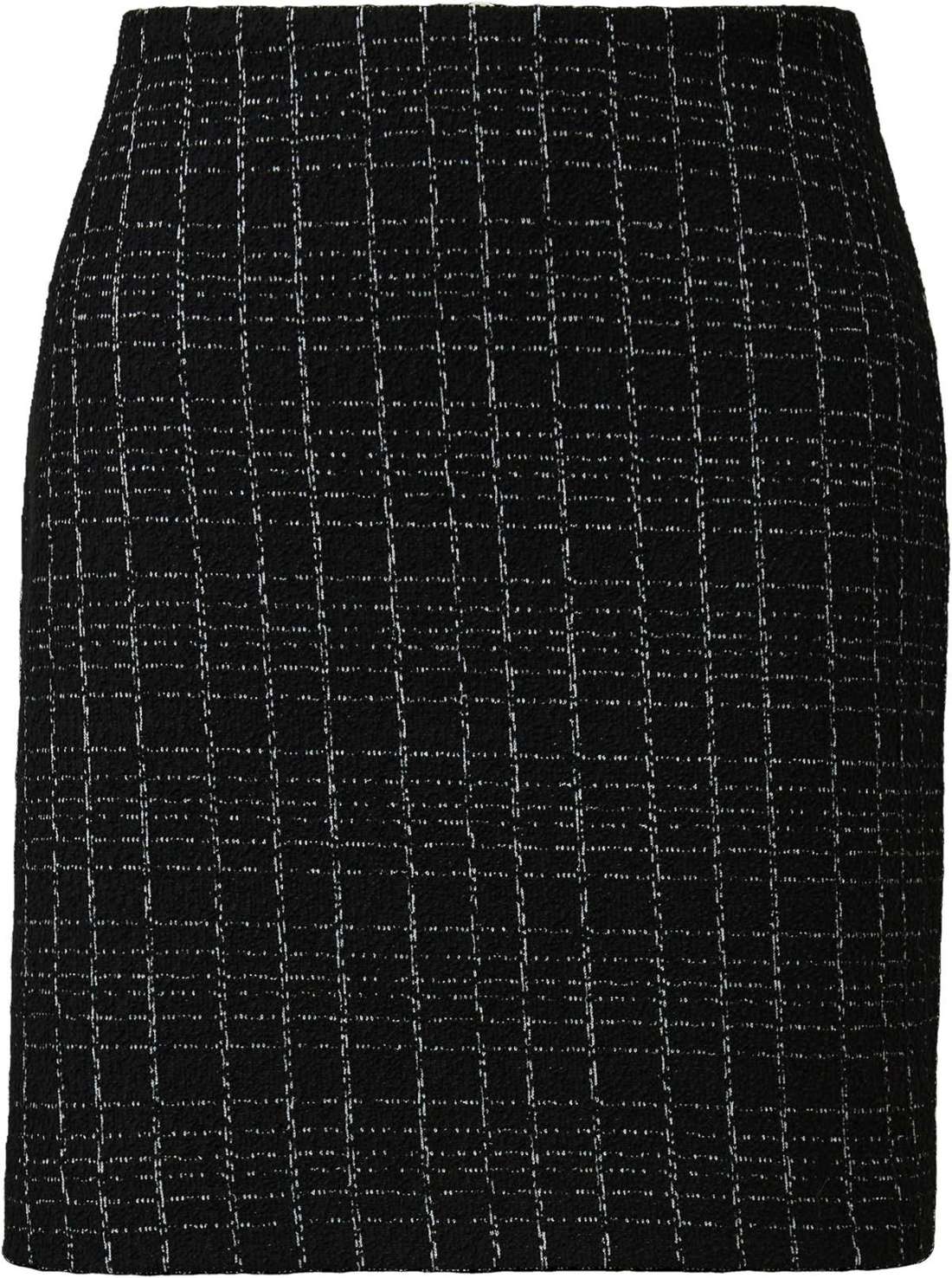 Юбка-миди из джерси-букле