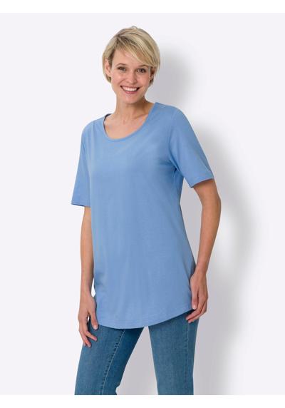 himmelblau + apricot