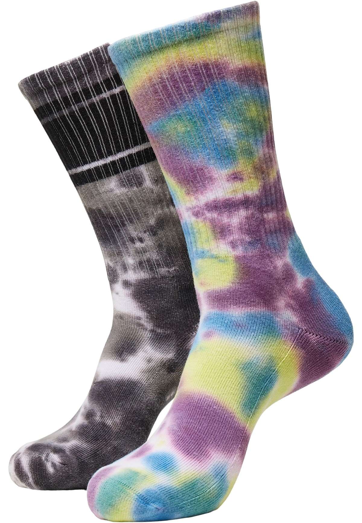 Базовые носки Urban Classics Unisex Tie Dye Socks 2-Pack