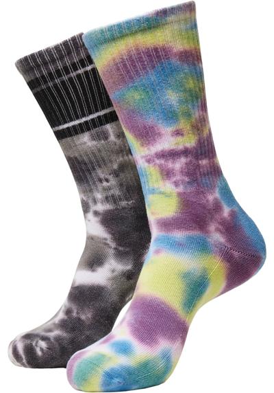 Базовые носки Urban Classics Unisex Tie Dye Socks 2-Pack