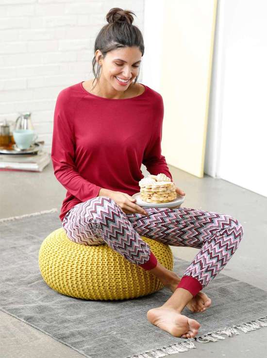 вишневый-С рисунком