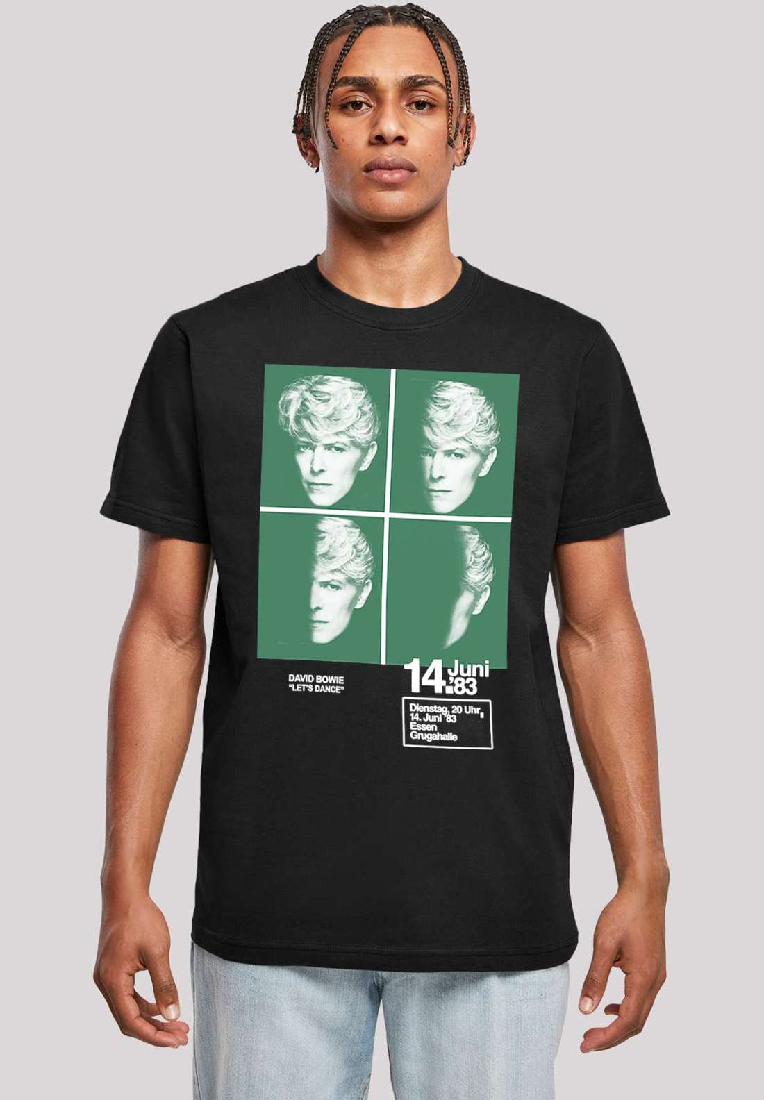 футболка David Bowie 1983 Concert Poster