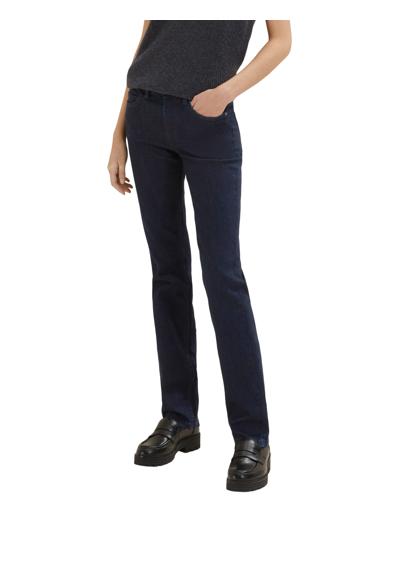 clean rinsed blue denim