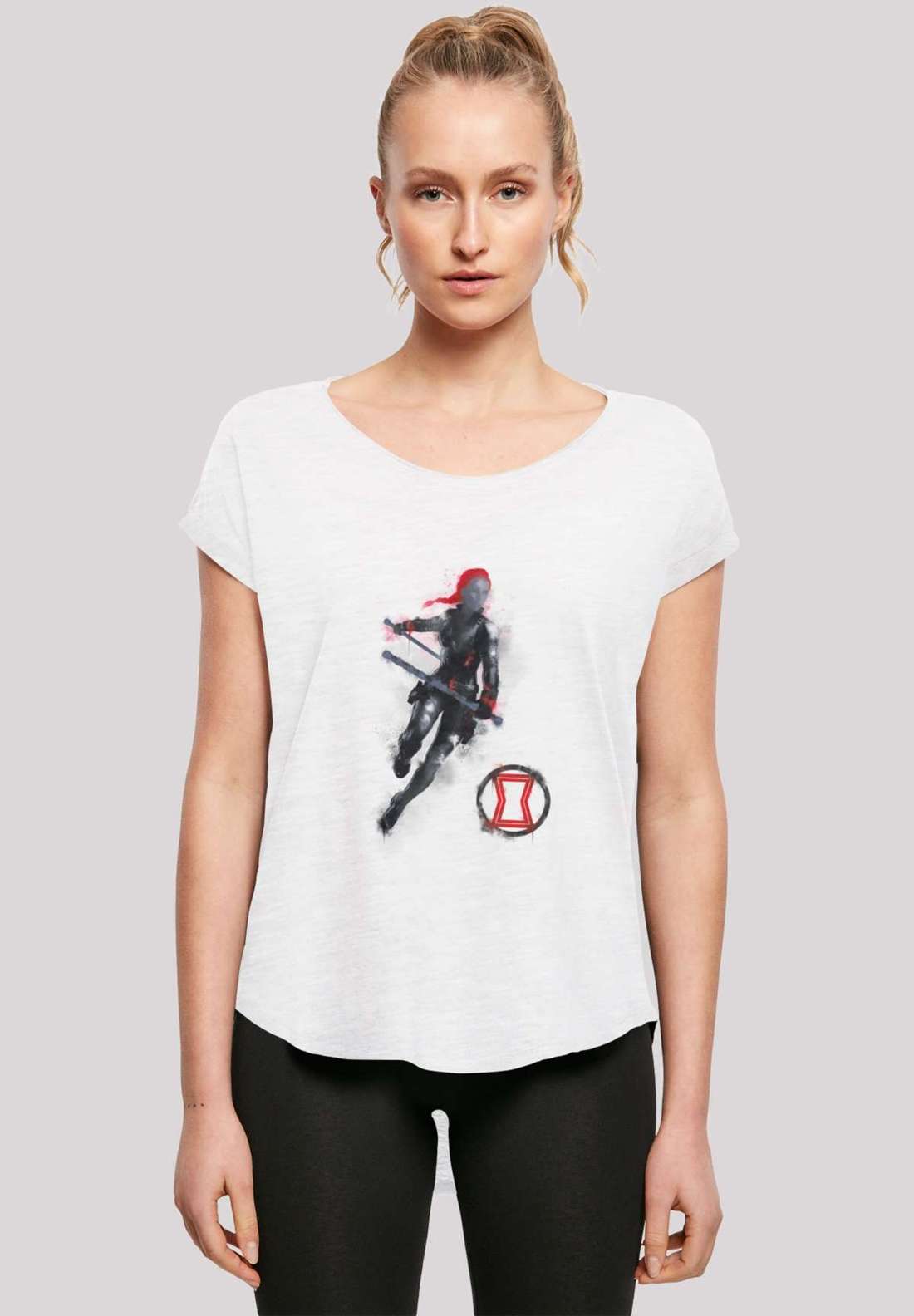 футболка Marvel Avengers Endgame Painted Black Widow