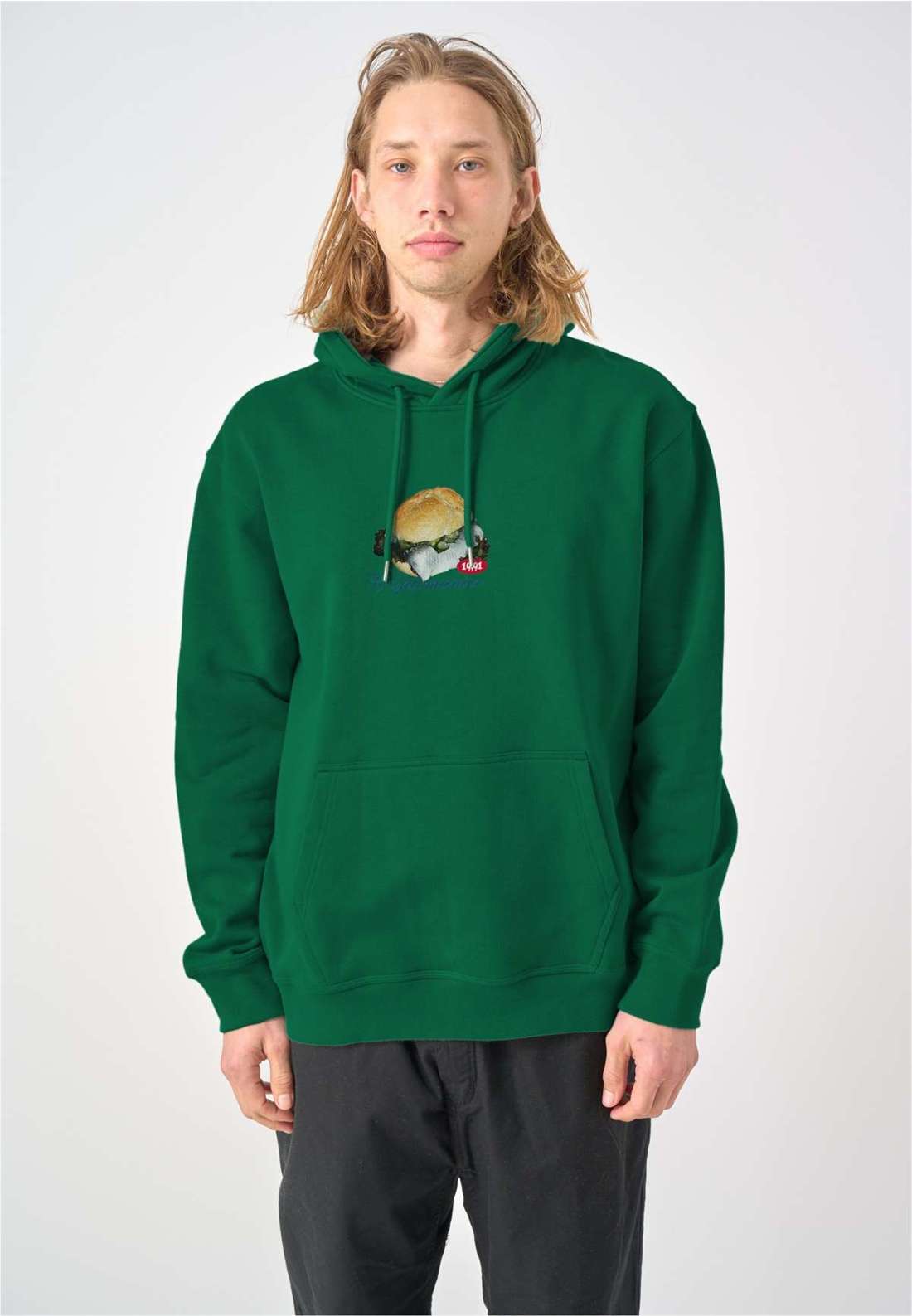 Толстовка с капюшоном Boxy Hooded WTFISH