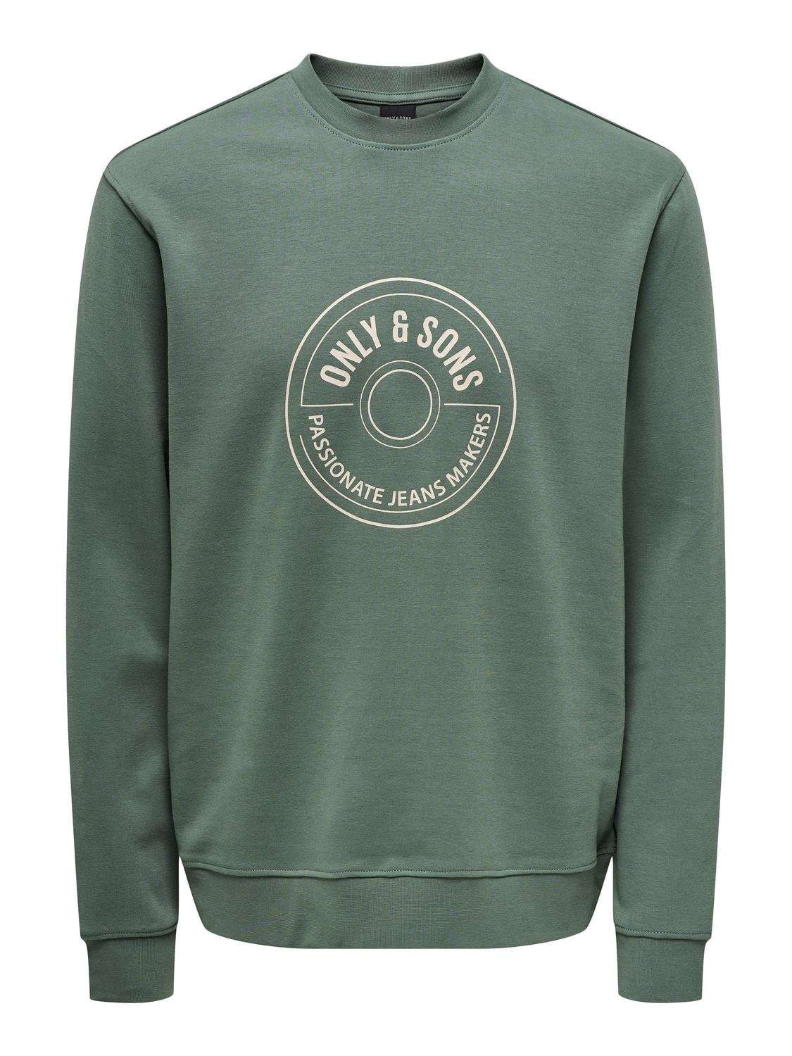 толстовка ONSLAMER REG INTERLOCK CREW NECK SWEAT