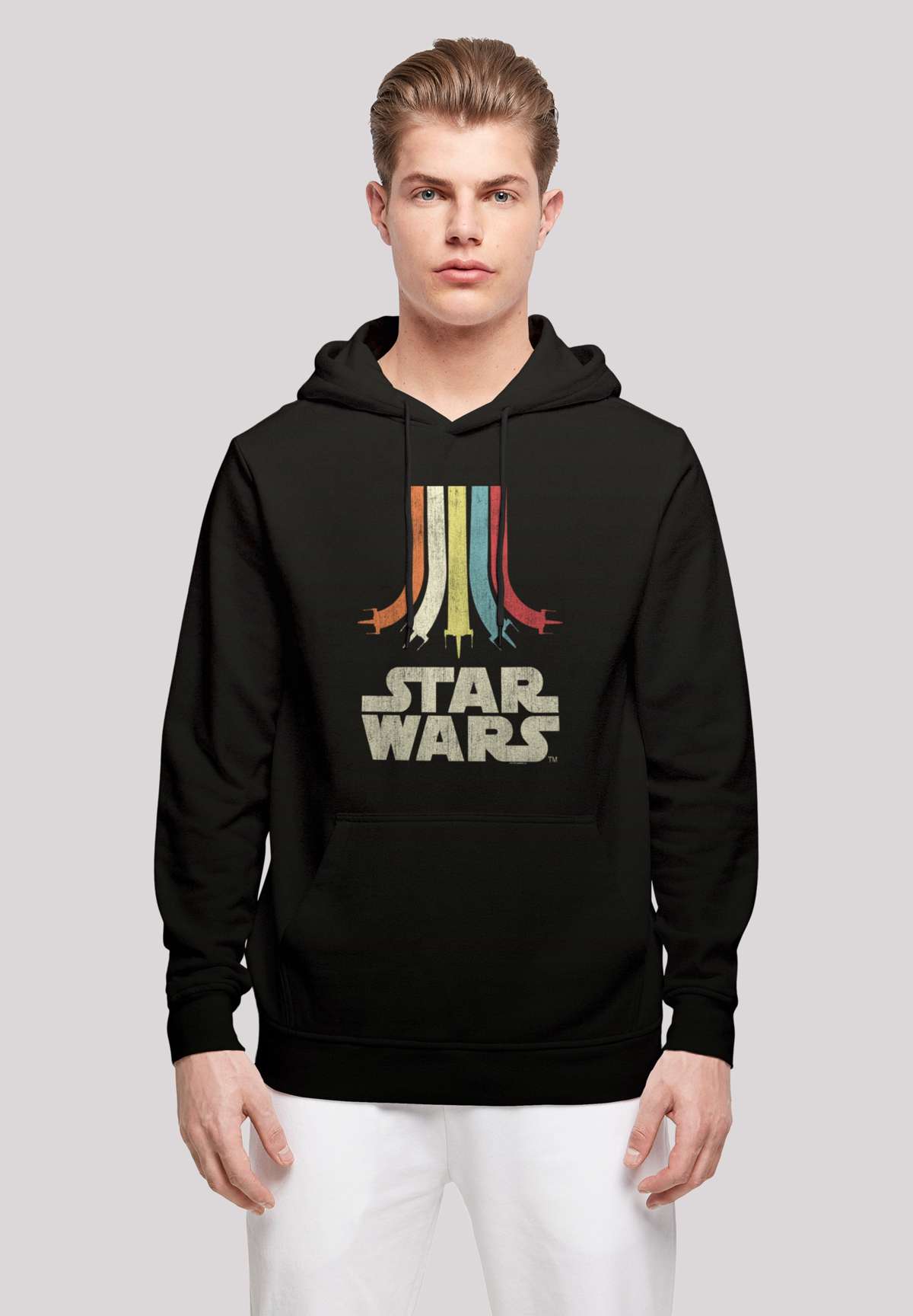 Толстовка с капюшоном»Star Wars Retro Rainbow Regenbogen«