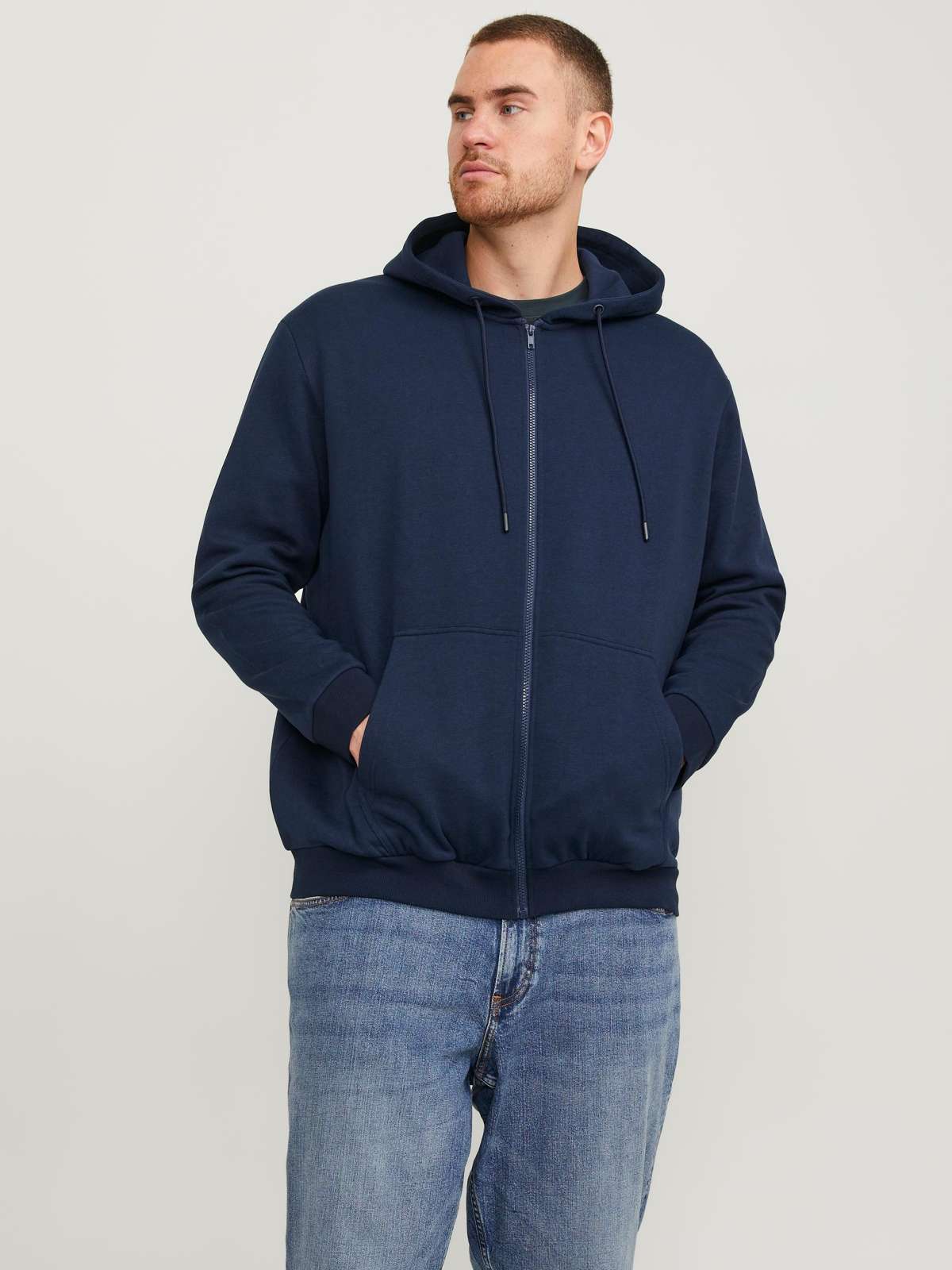 Толстовка с капюшоном»JJEBRADLEY SWEAT ZIP HOOD NOOS PLS«